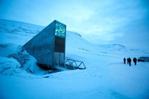 o SVALBARD GLOBAL SEED VAULT 570