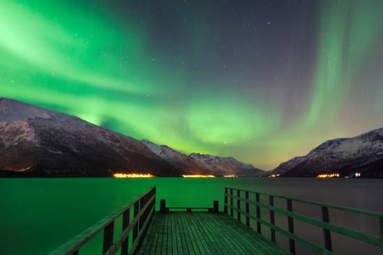 northern lights in norway