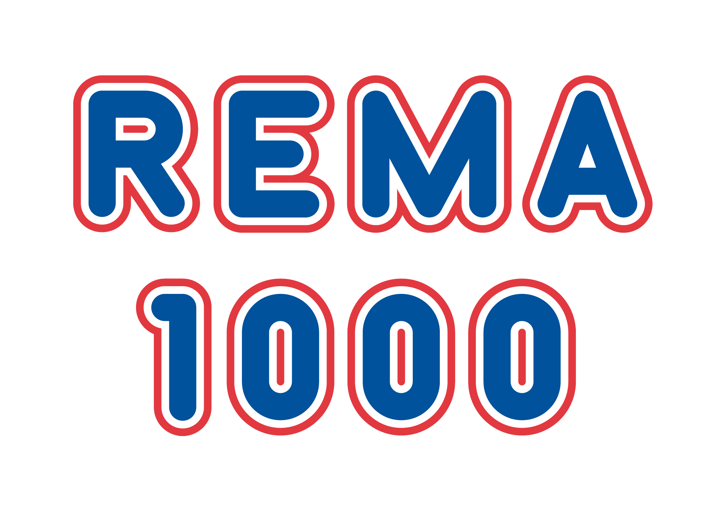 REMA 1000 logo 2 linjer Farge copy